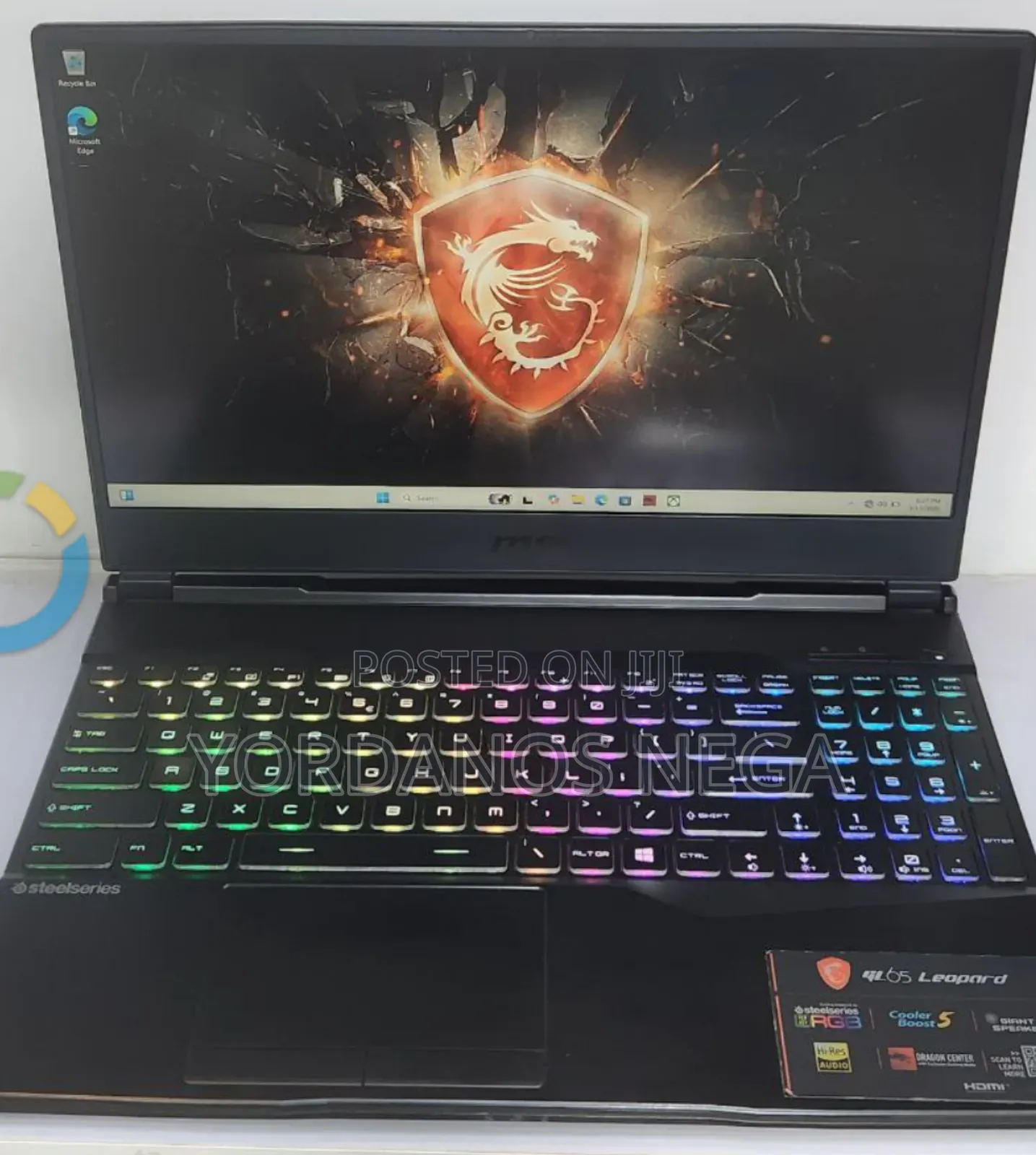 New Laptop MSI Katana 15 16GB Intel Core i7 SSD 512GB