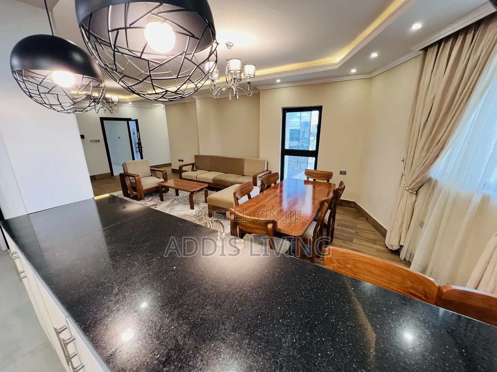 Furnished 3bdrm Apartment in Bole for rent