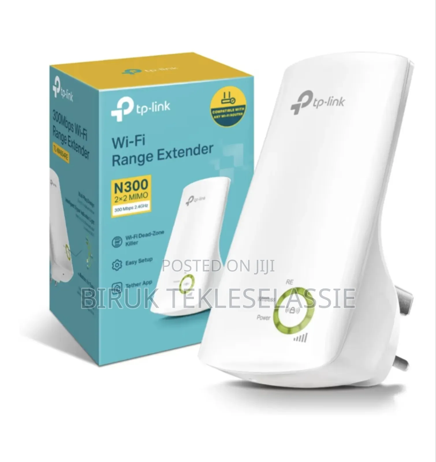 Tp-link 300mbps Universal Wifi Range Extender [Tl-wa850re]
