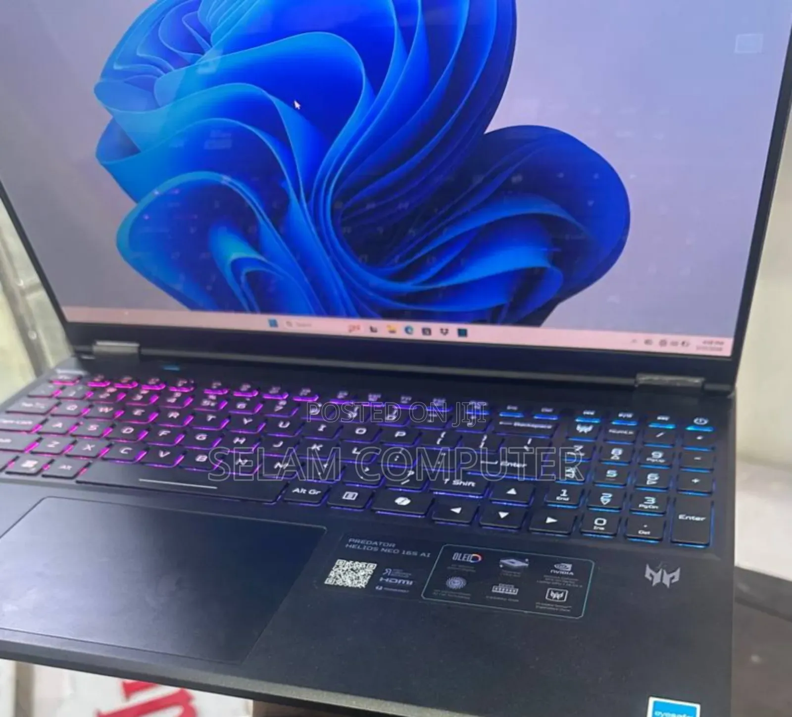 New Laptop Acer Predator Helios Neo 16 32GB Intel Core Ultra 9 SSD 1T