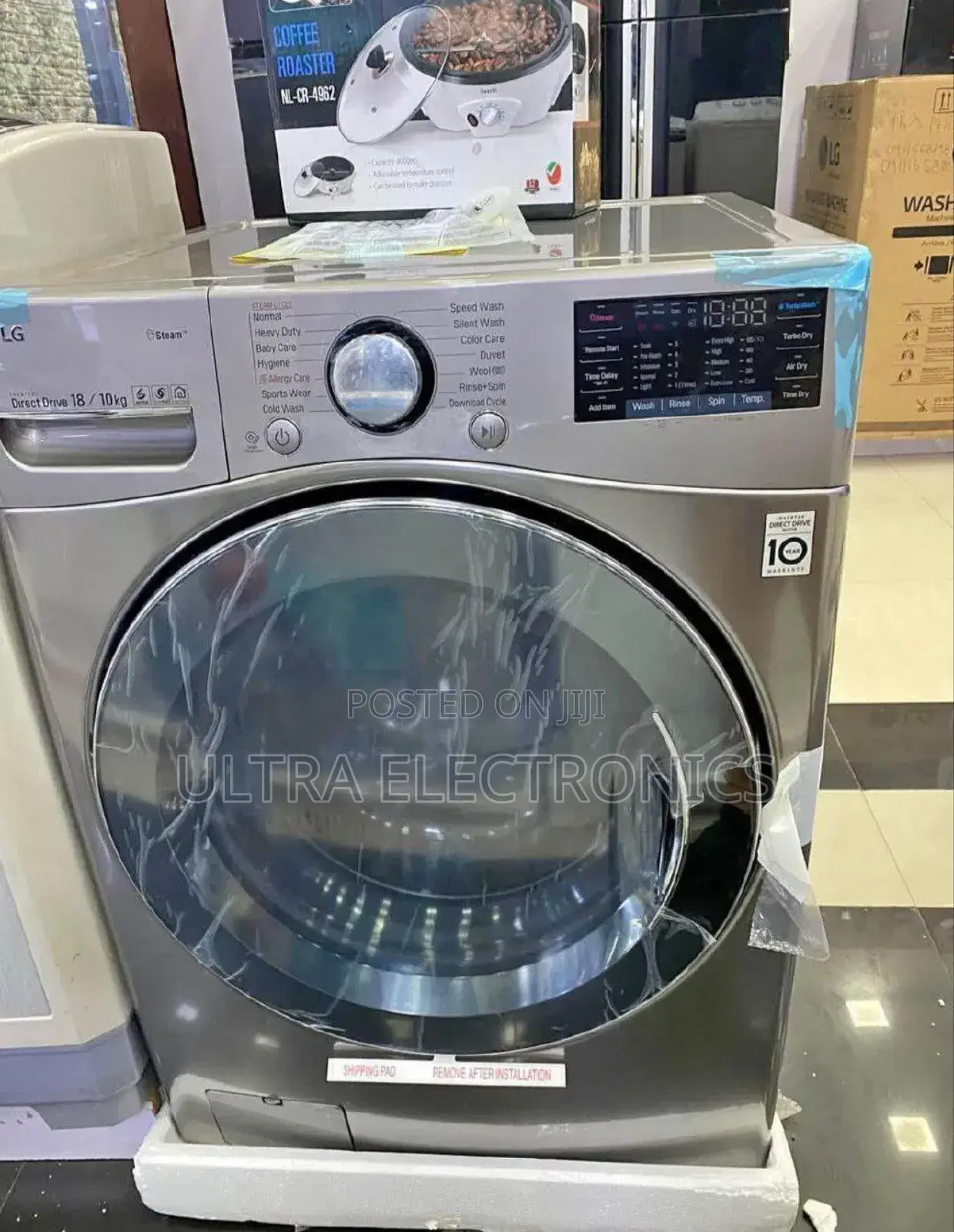 Lg 15/8kg Front Load Washer and Dryer Combo. Technology: Feature