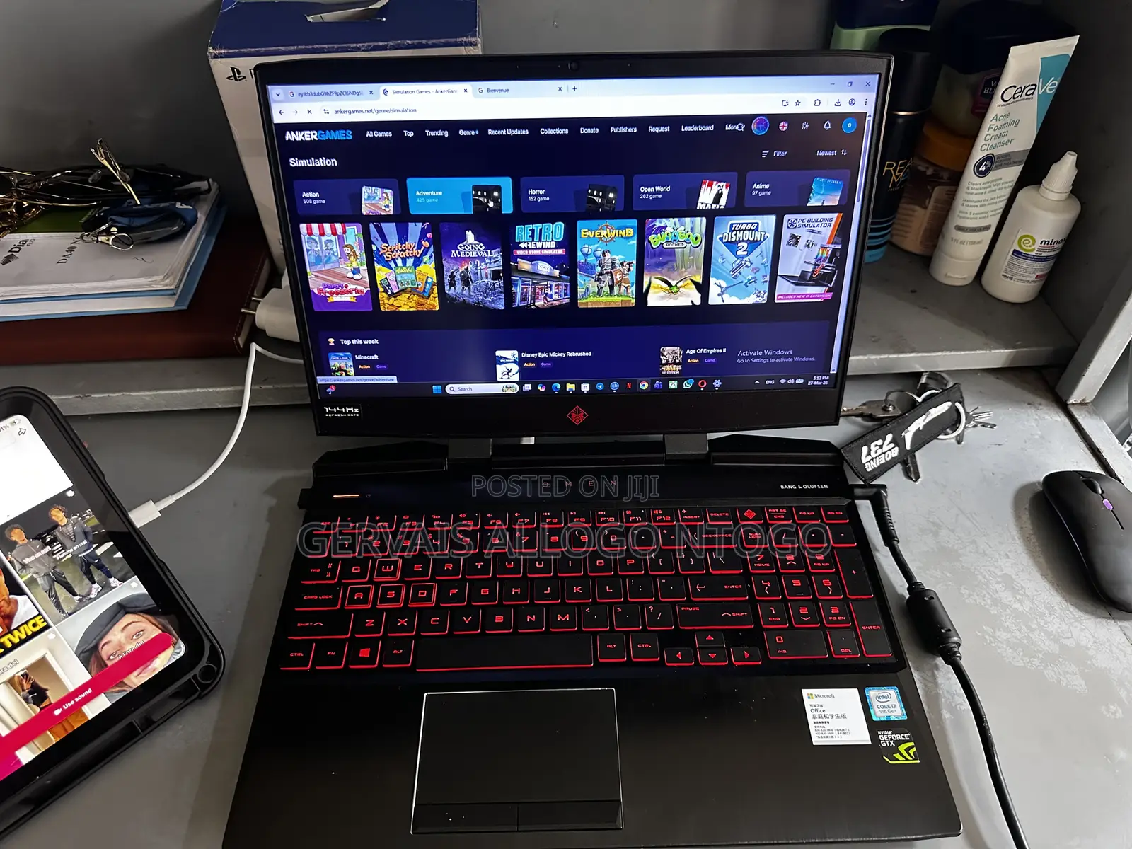 Laptop HP Omen 15 16GB Intel Core i7 SSD 512GB