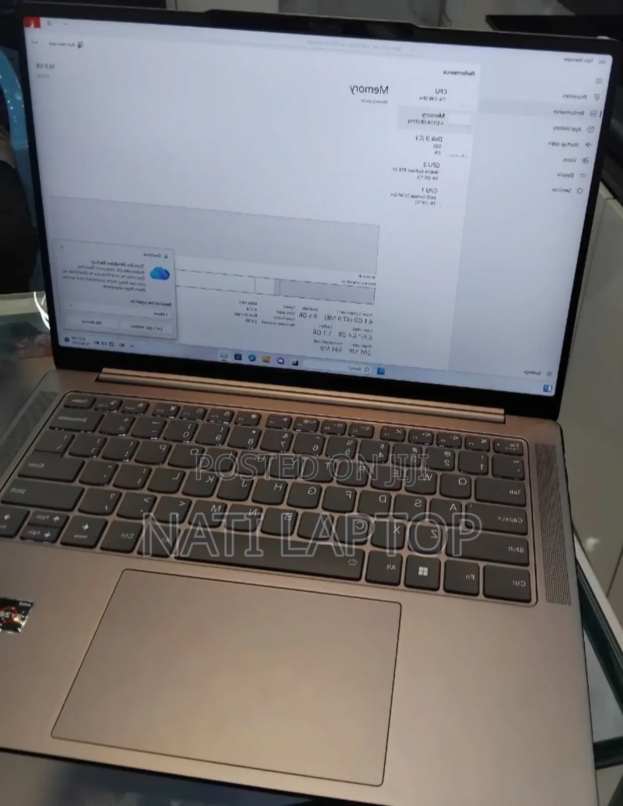 New Laptop Lenovo 16GB AMD Ryzen 7 SSD 512GB
