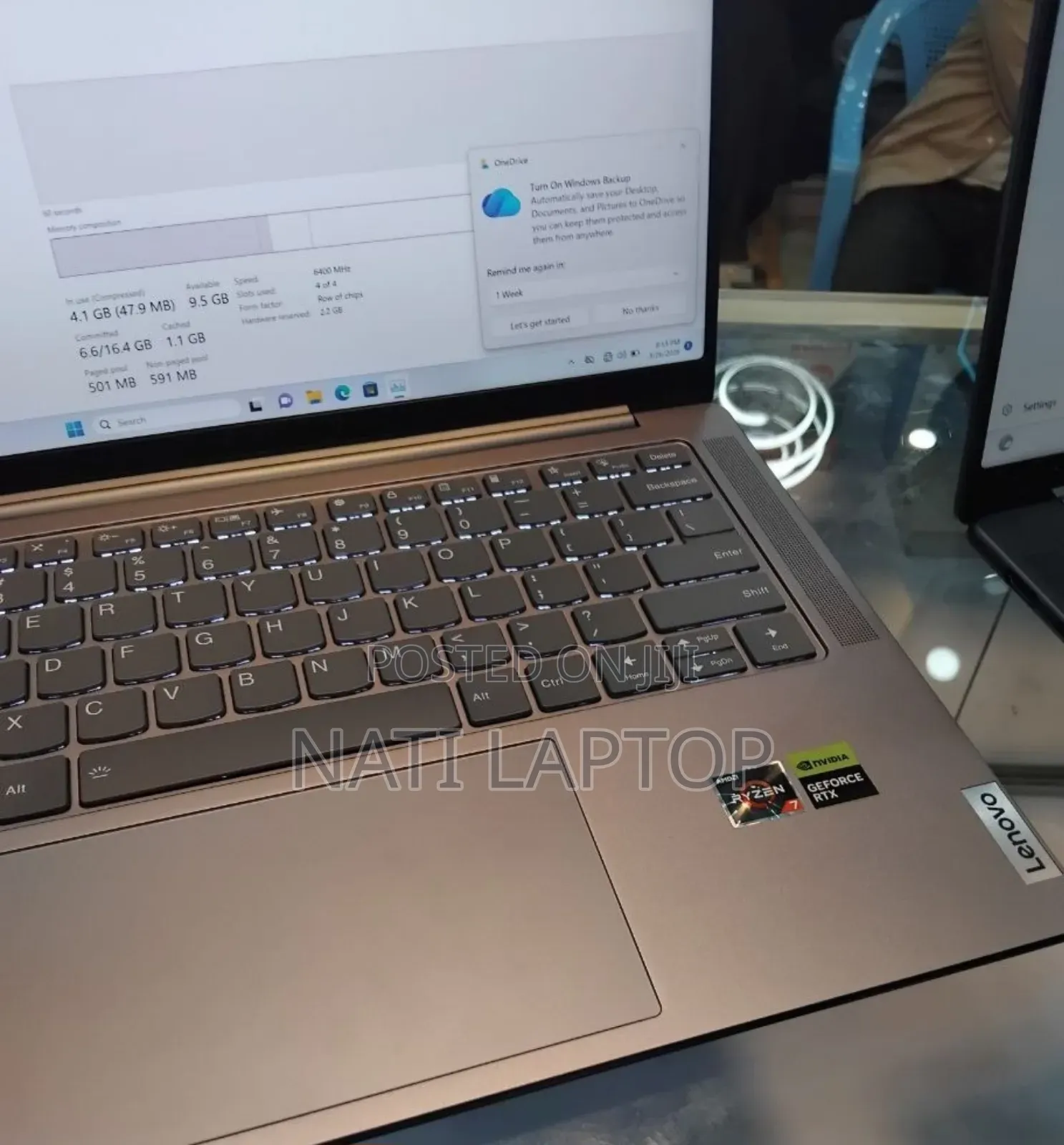 New Laptop Lenovo 16GB AMD Ryzen 7 SSD 512GB