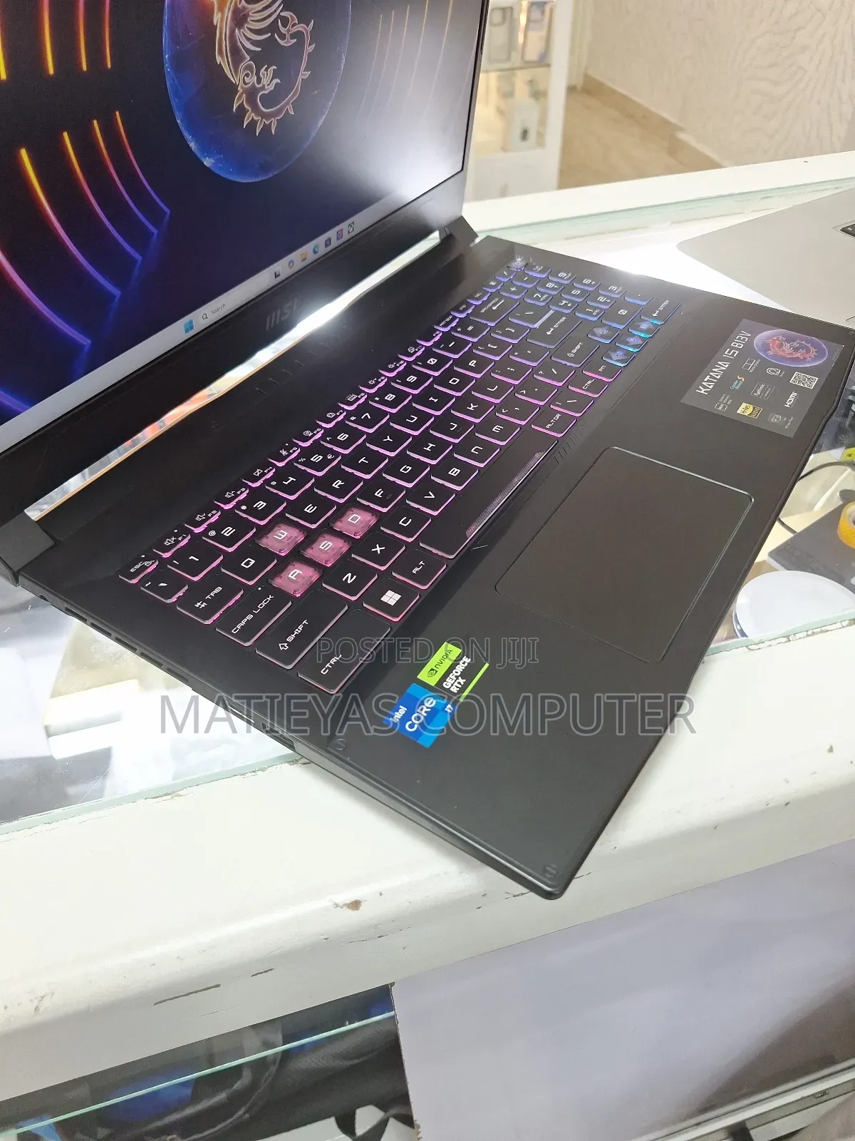 New Laptop MSI Katana 15 16GB Intel Core i7 SSD 1T