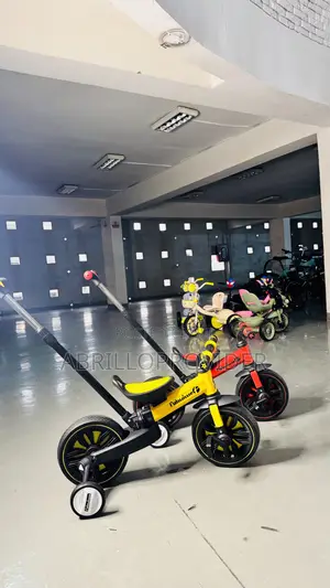 3 in 1 Balance Bike With Pusher New Folding Kid's Balance Bike