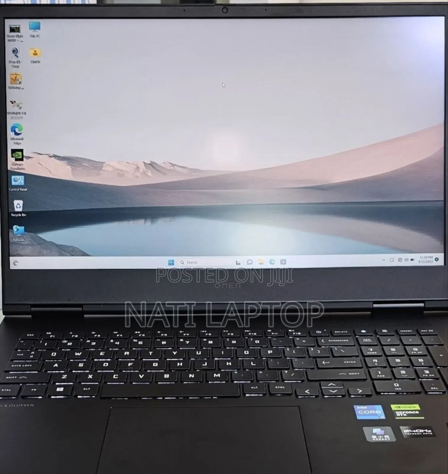 New Laptop HP Omen 16 16GB Intel Core i7 SSD 1T