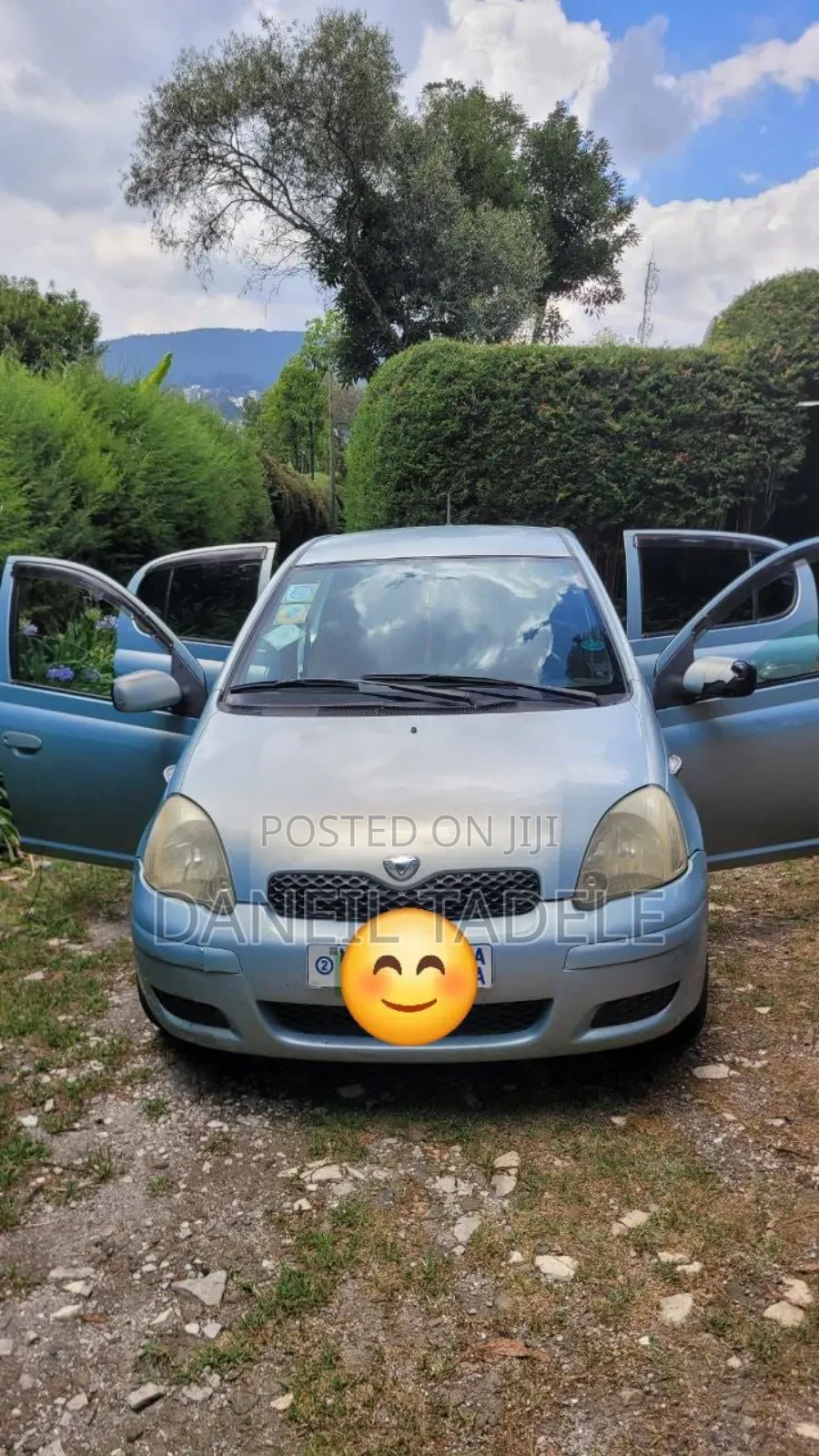 Toyota Vitz 2004 Blue