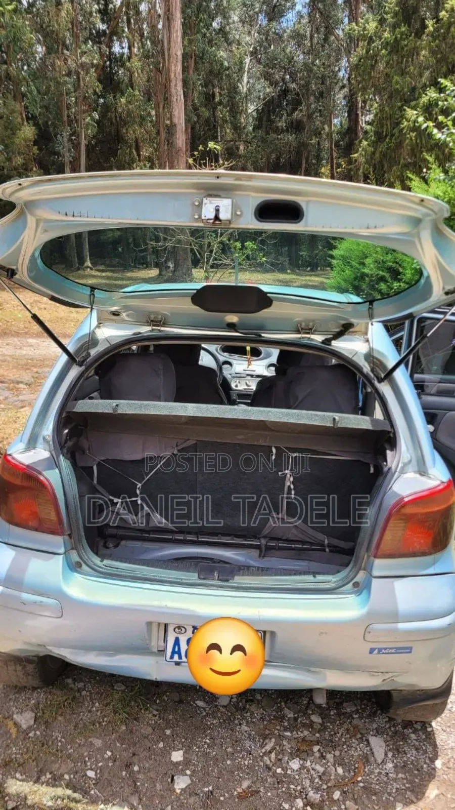 Toyota Vitz 2004 Blue
