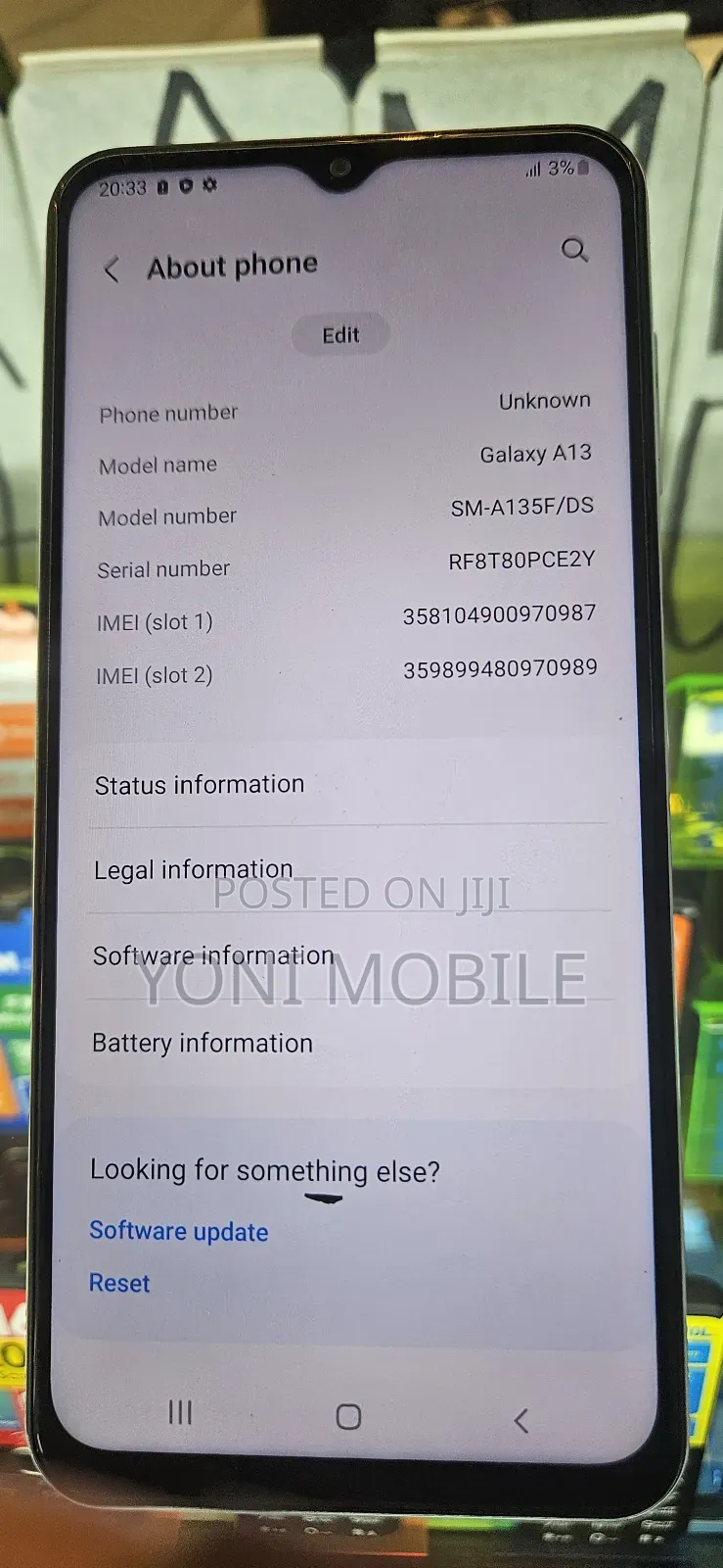 Samsung Galaxy A13 64 GB Blue