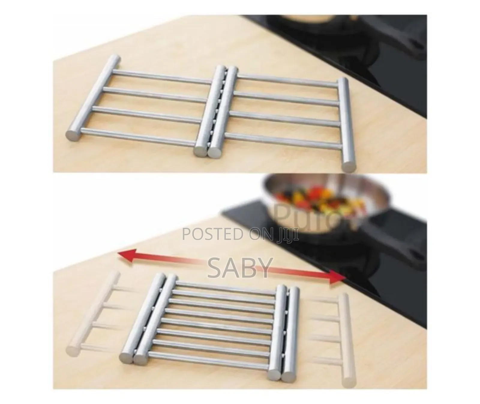 Support Metalic Adjustable Holder Of Pot