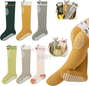 High Knee Baby Crawling Socks