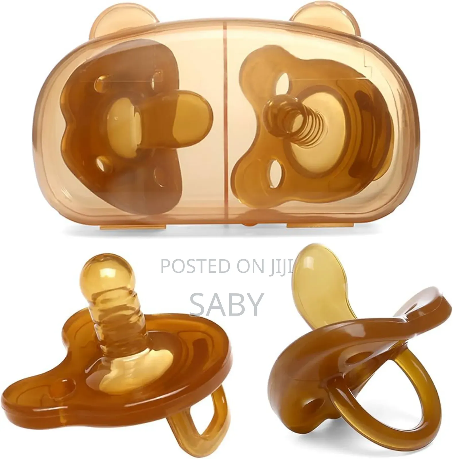2pcs Silicone Baby Pacifier Likely Made