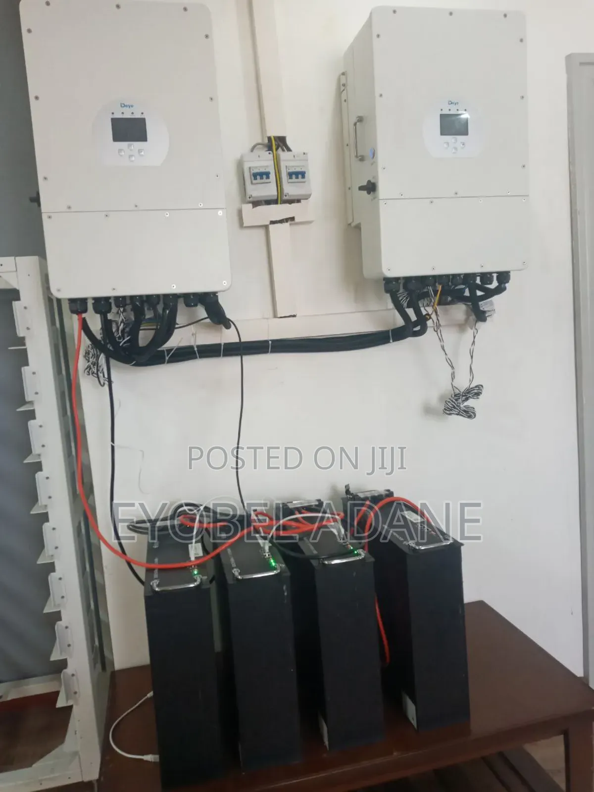 Solar Panels Battery and Inverter