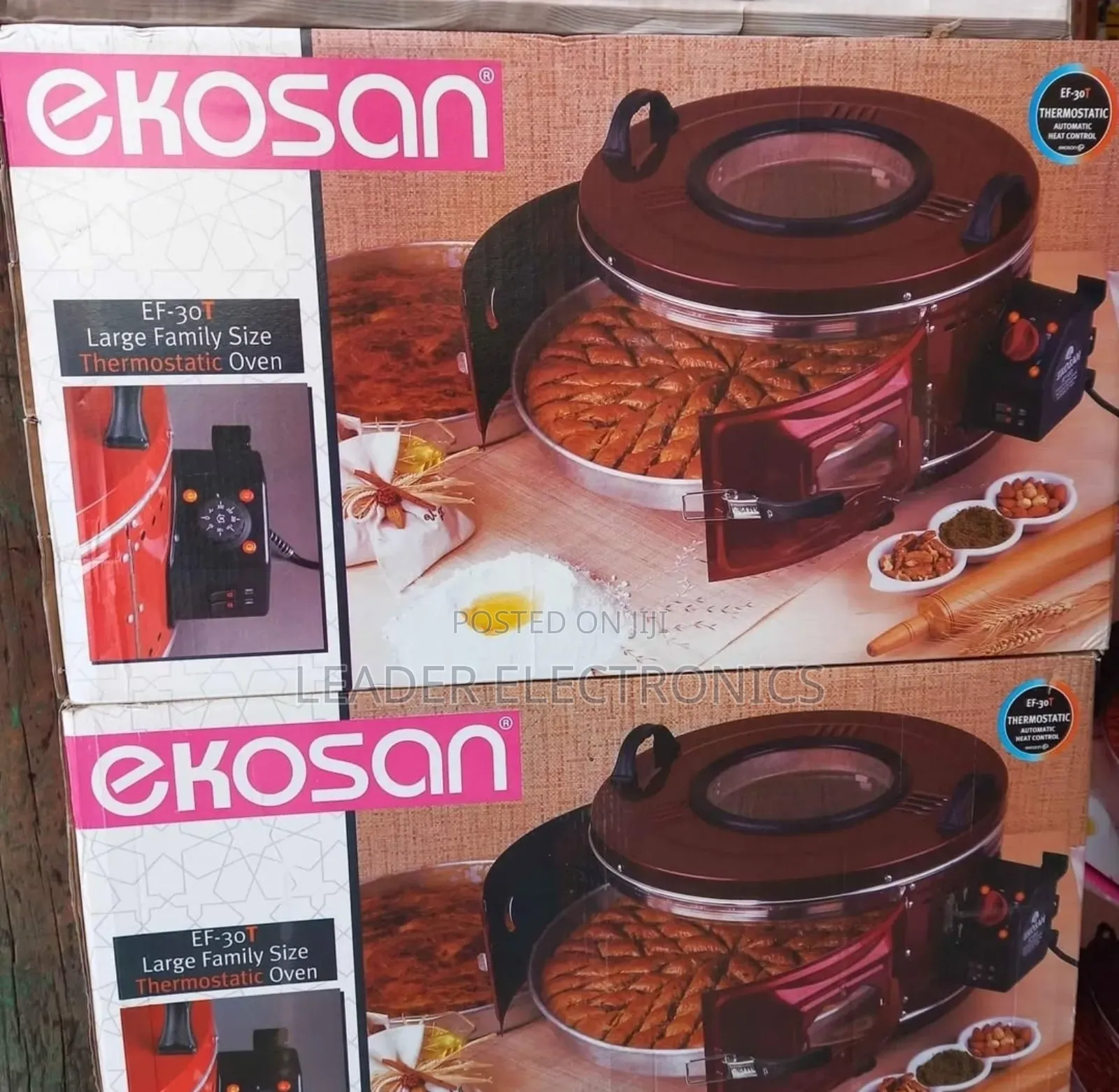 Ekosan Round Oven Large Family Size Original