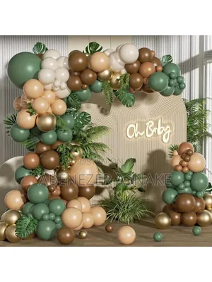 115 PCS Jungle Theme Ballon Garland Set