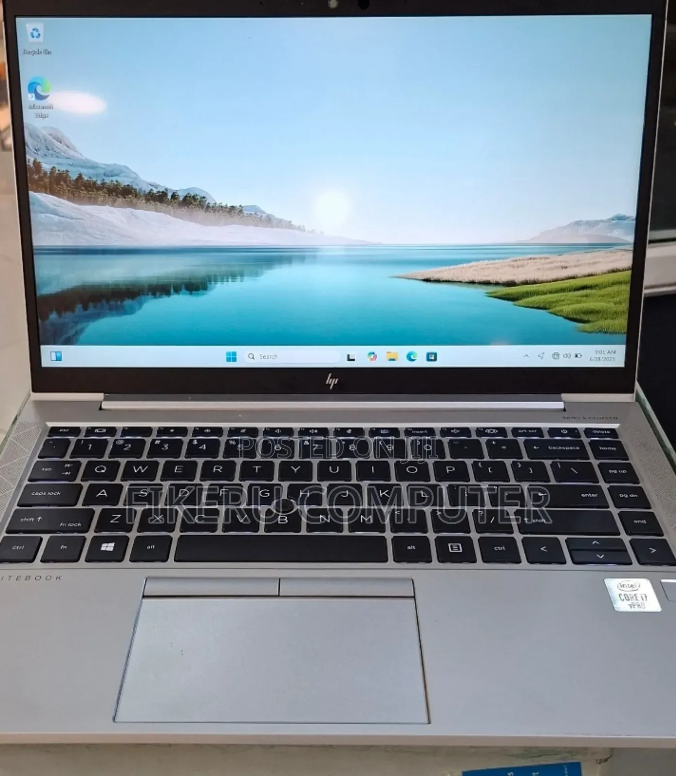 New Laptop HP EliteBook 840 G7 16GB Intel Core i7 SSD 256GB