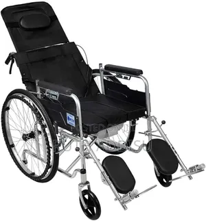 As Both A Reclining Chair And A Commode Features A Heavy-duty Steel Fr