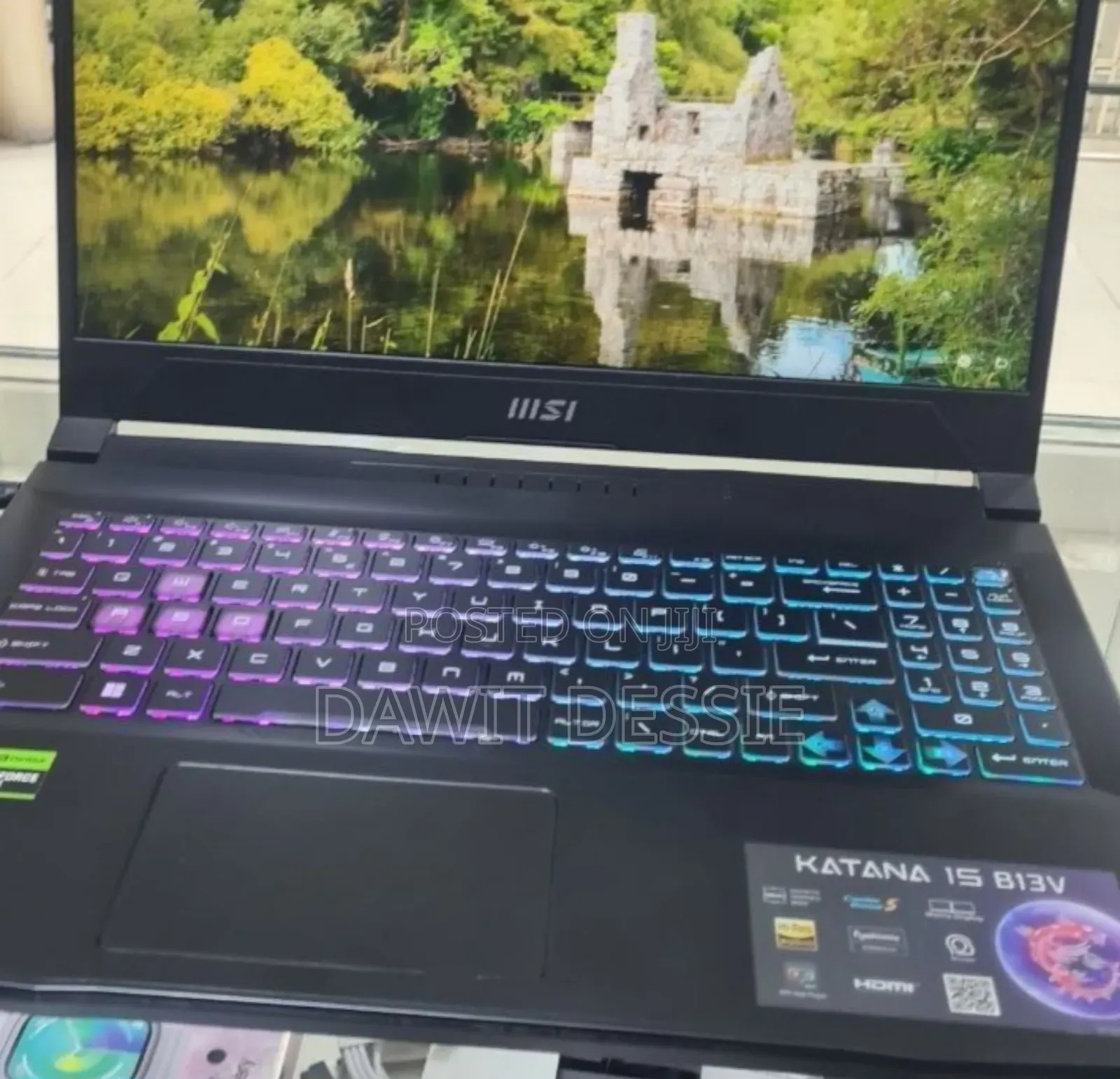 New Laptop MSI 16GB Intel Core i7 SSD 1T