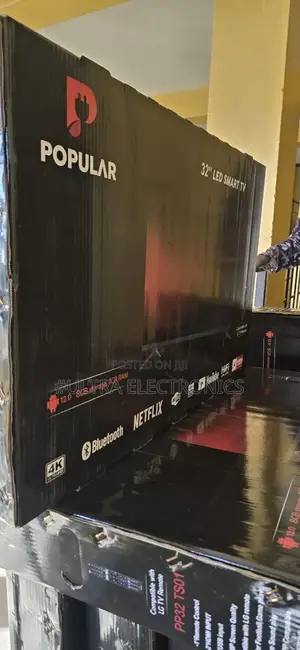 Popular 32-Inch Led Smart Tv (Model Pp32 Ts01). It Features 1080p
