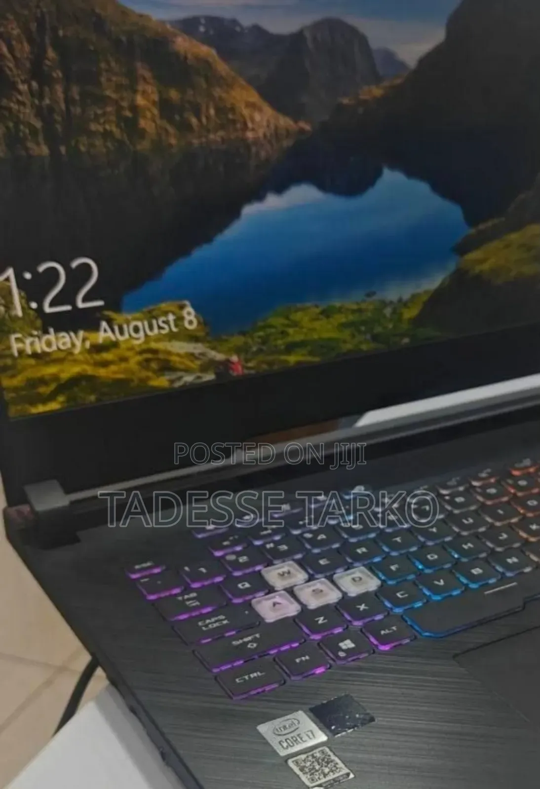 New Laptop Asus G71V 16GB Intel Core i7 SSD 512GB