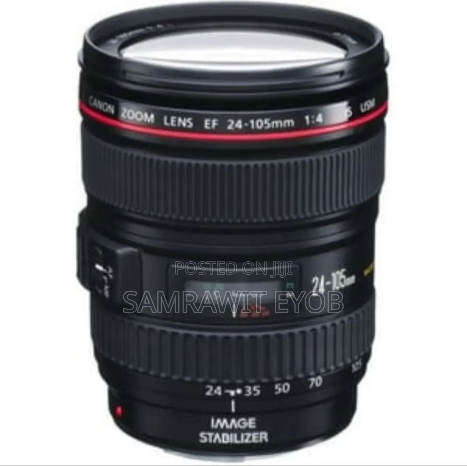Slightly Used Canon 24–105mm L-series Lens (Red Ring)