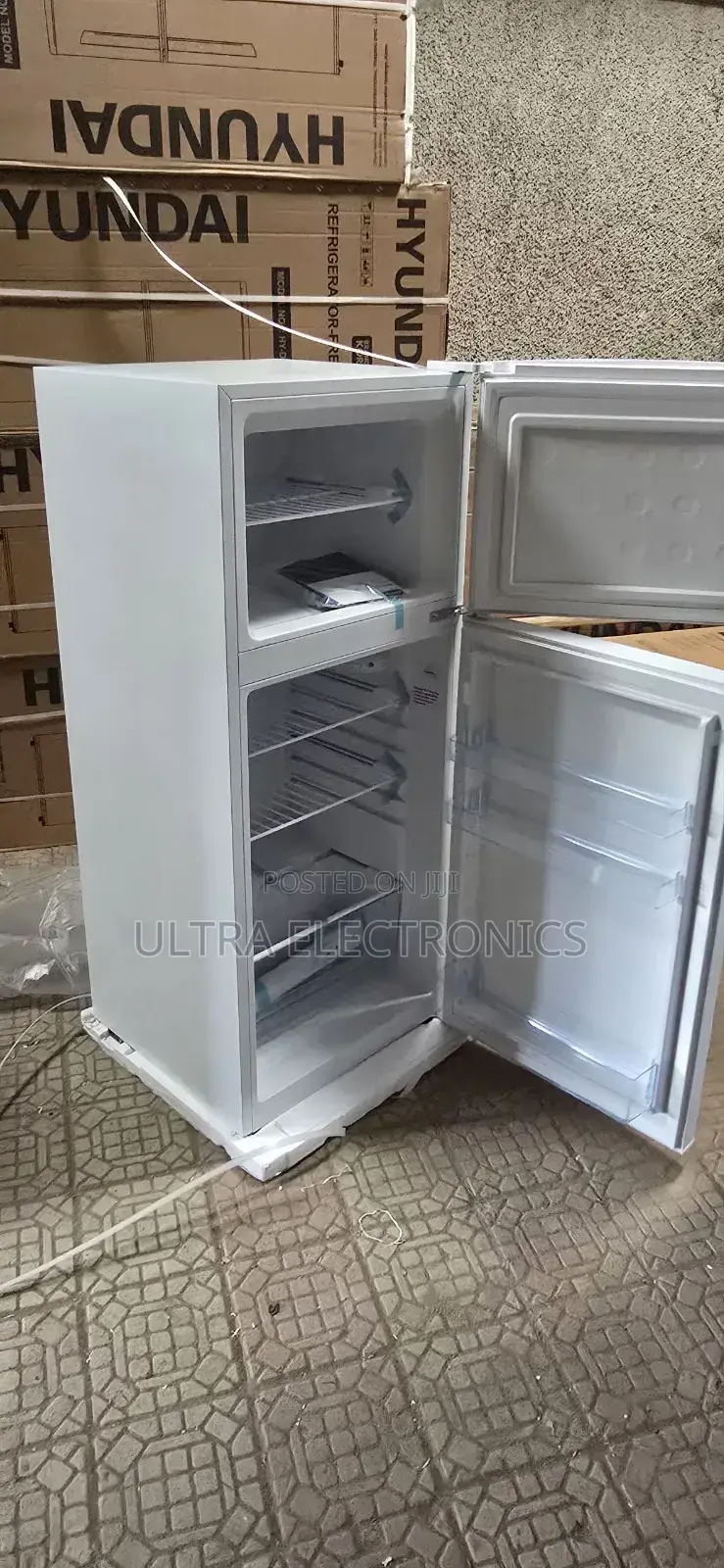 Hyundai Brand Refrigerator, Likely Model Hy-Dfdd175whc Based 225l