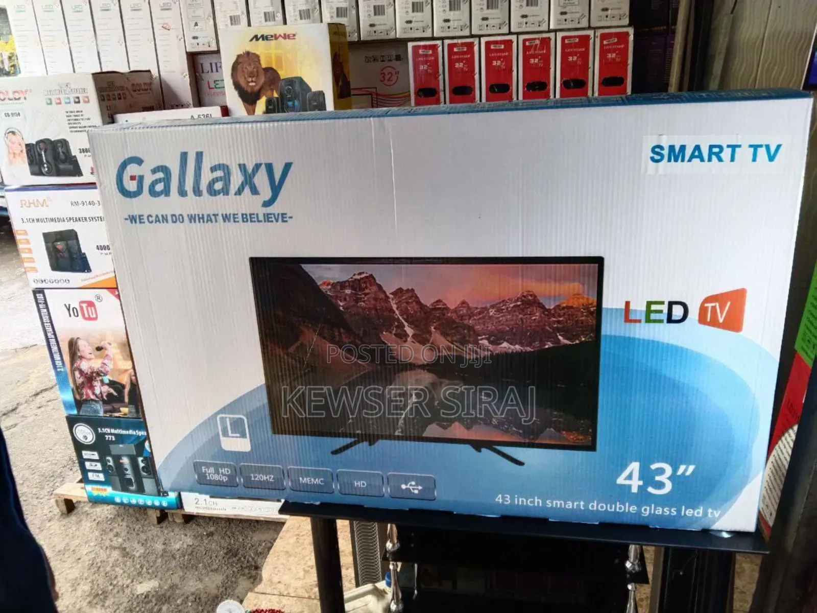 Galaxy 43inch Tv Smart Android New 20 25 Tv
