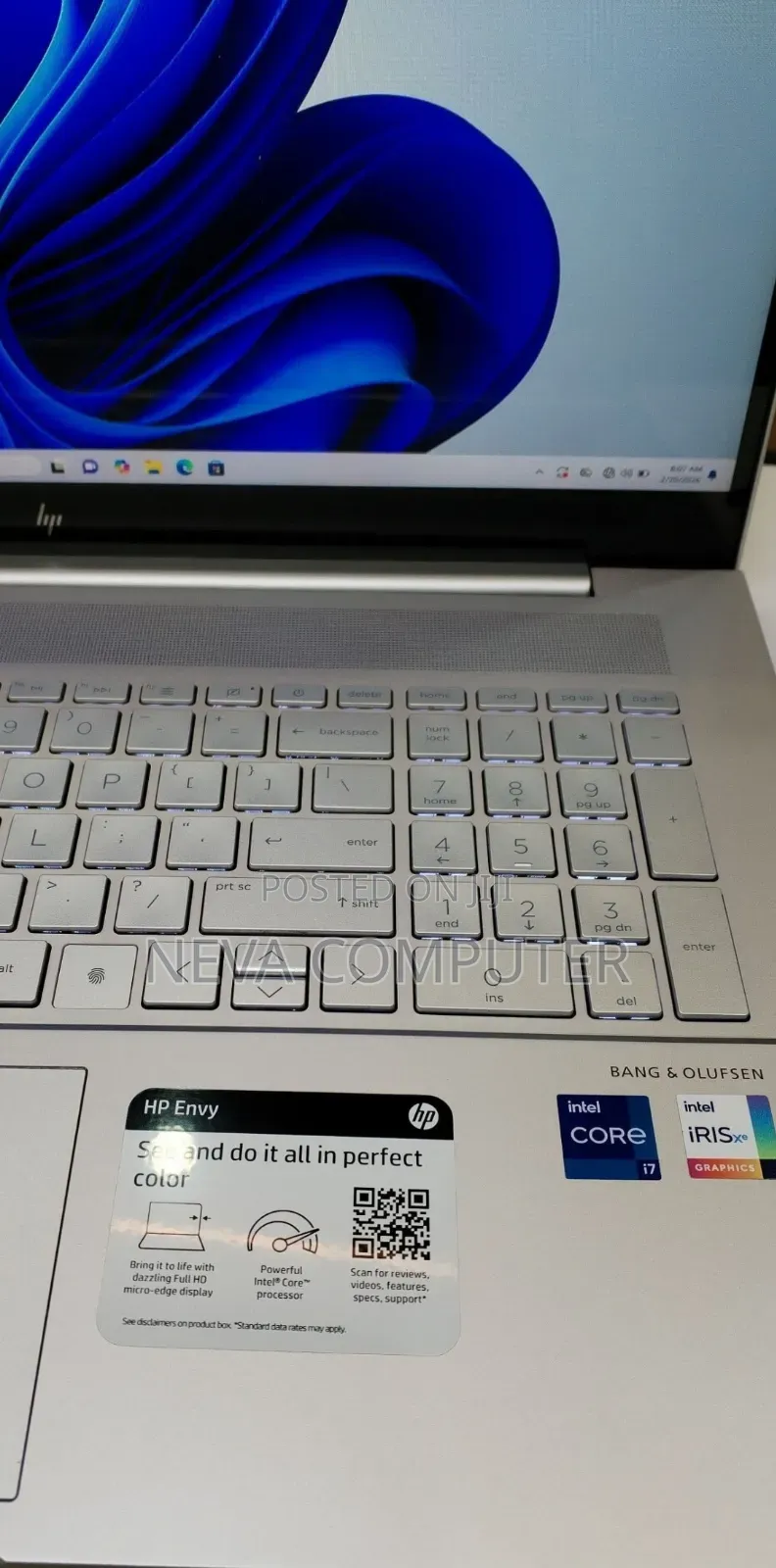 New Laptop HP Envy 13 12GB Intel Core i7 SSD 512GB