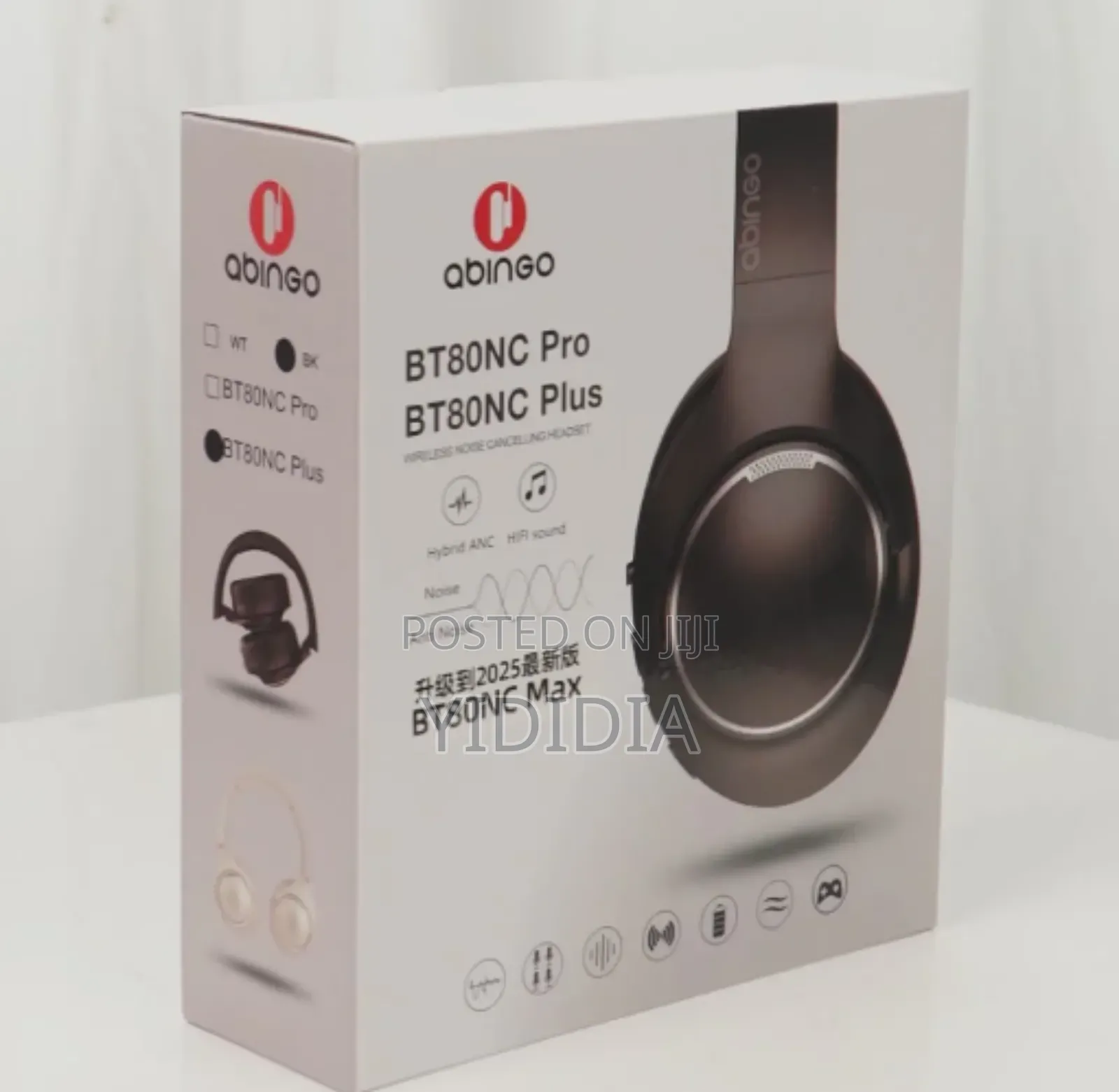Abingo Bt80nc Pro / Bt80nc Plus – Wireless Noise Cancelling Headset