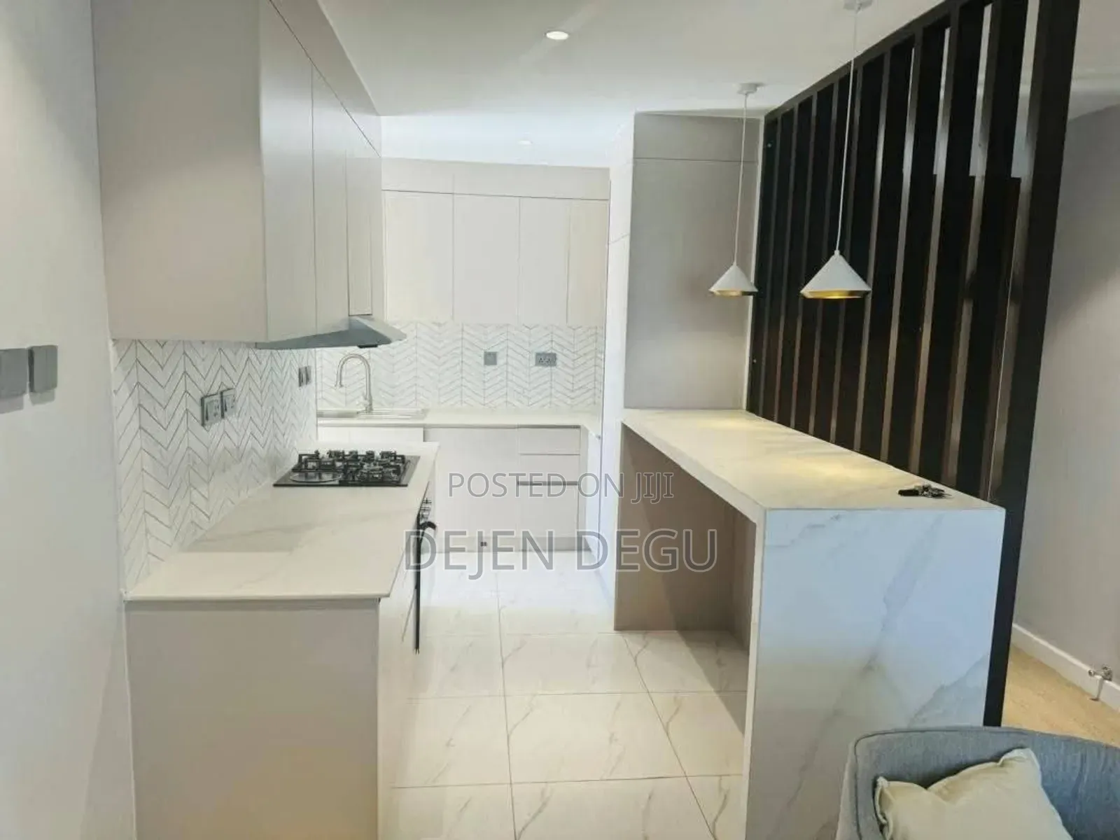 Furnished 4bdrm Apartment in Bole for rent