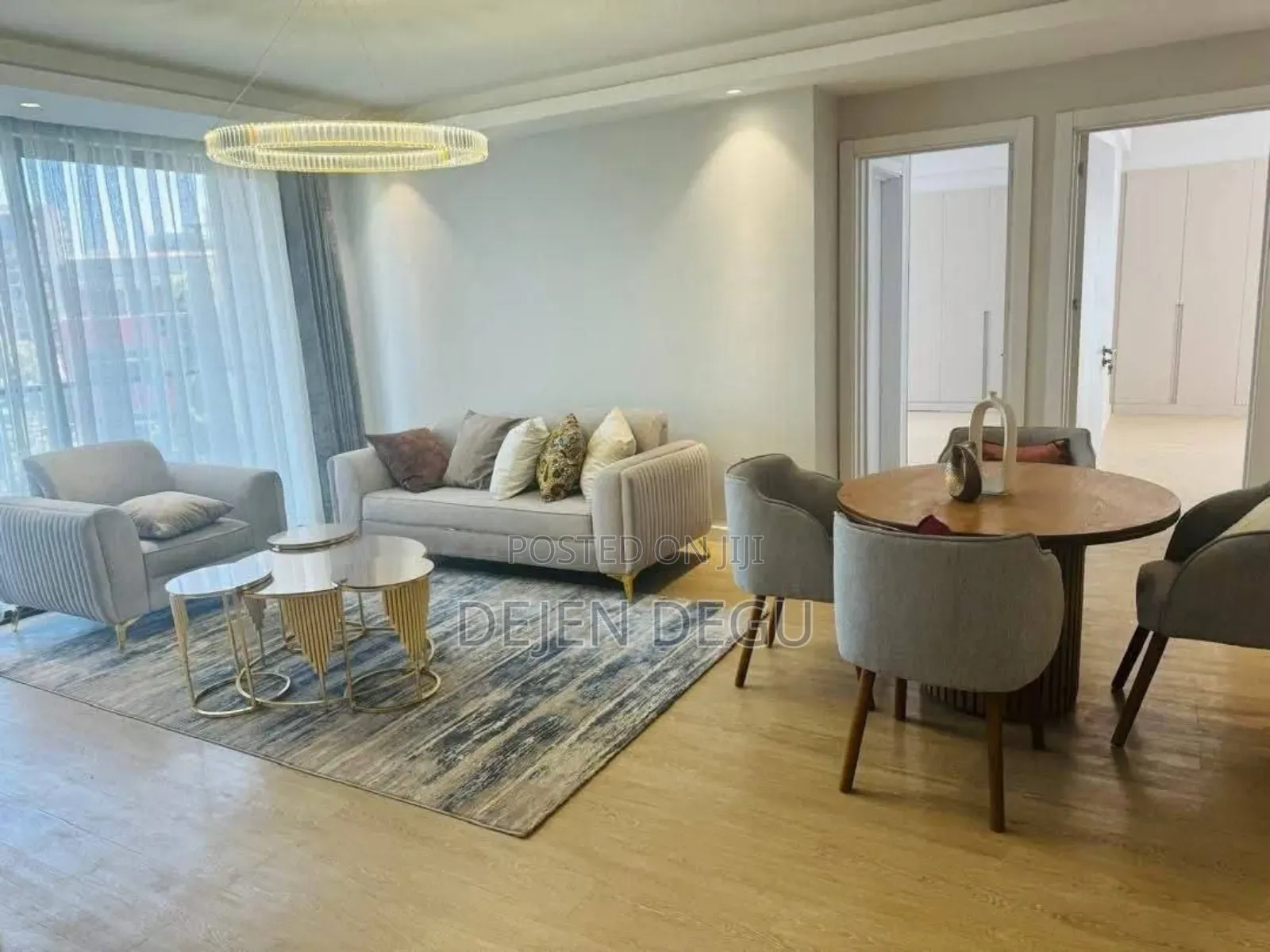 Furnished 4bdrm Apartment in Bole for rent