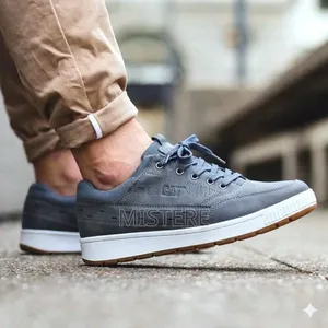 Men Shose Cat Flat Leather