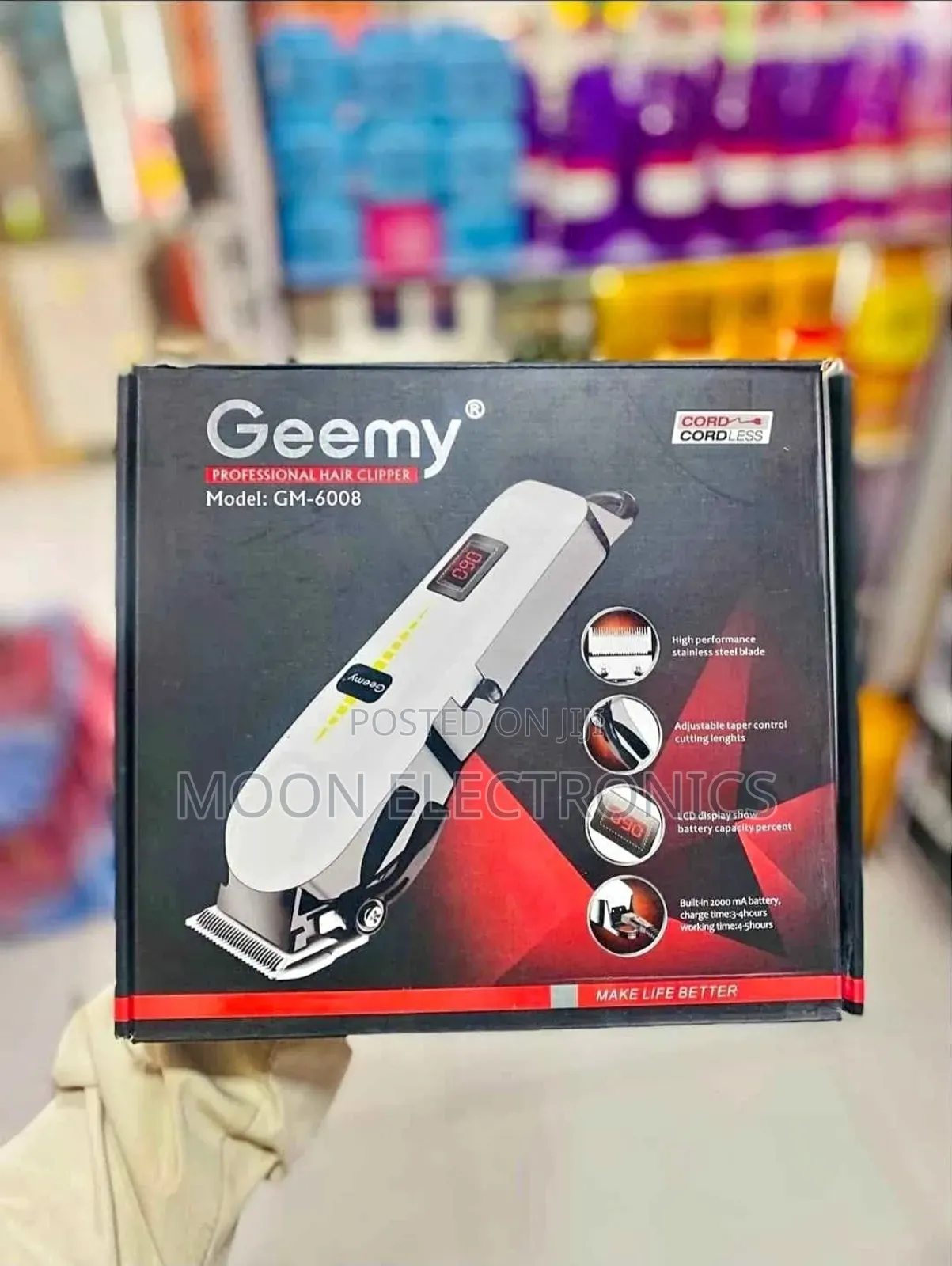 Geemy Hair Trimmer Orginal Hair Clipper