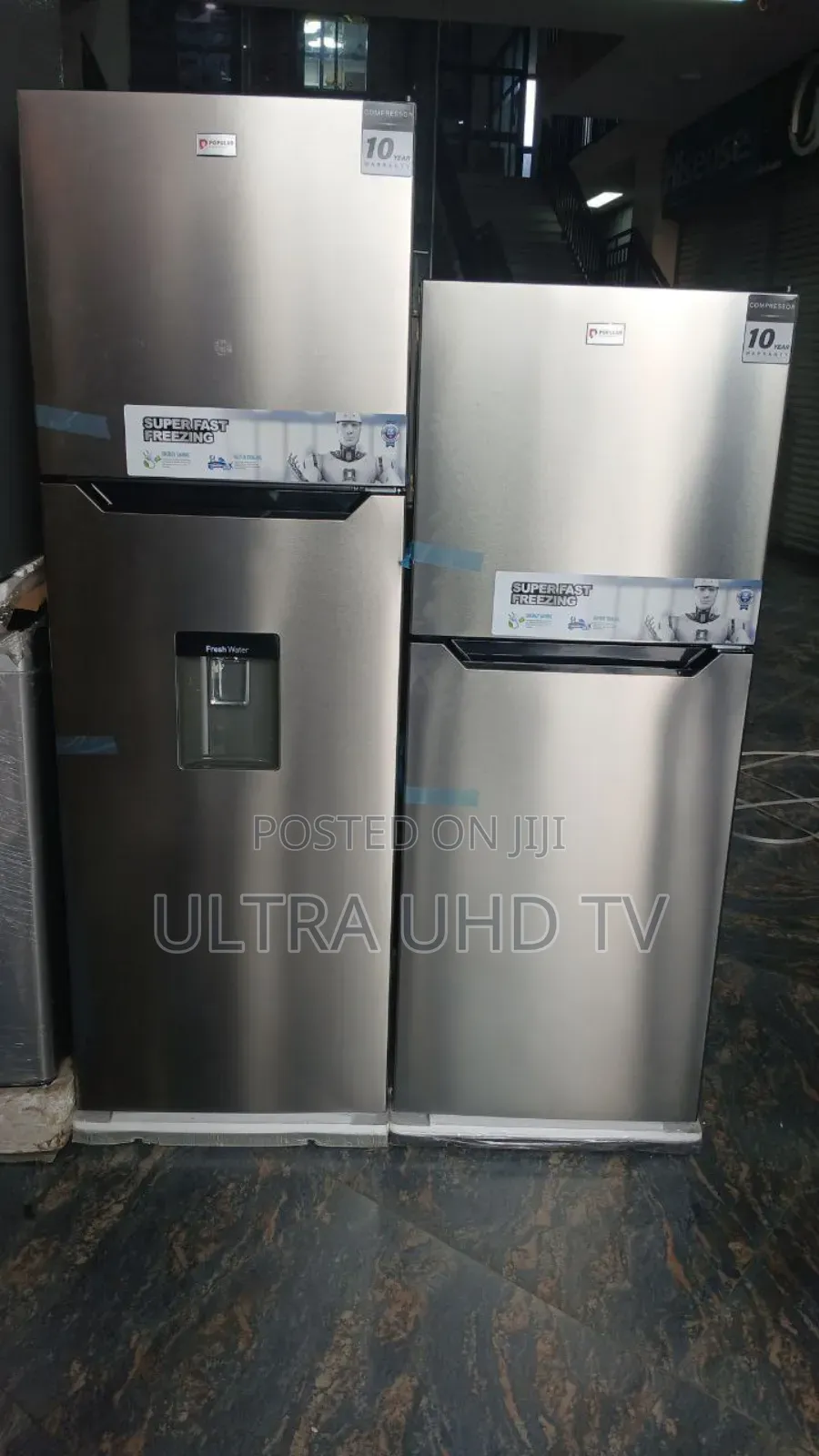 Popular 450l Fan System Refrigerator With a Top Mount Freezer.