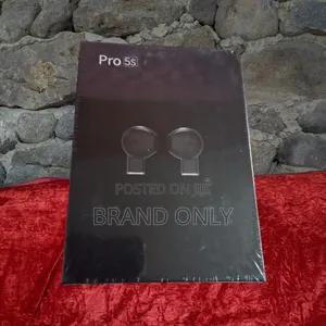Pro 5s Matte Black Wireless Earbuds