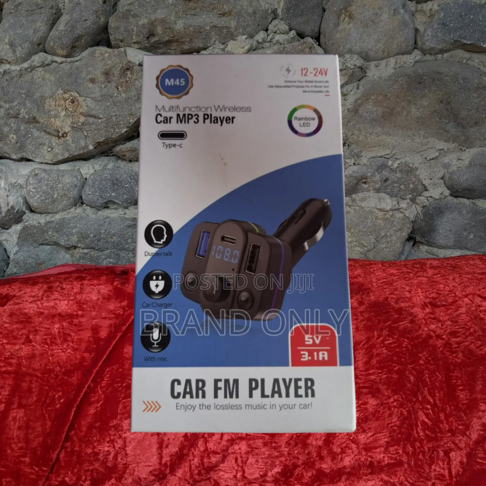M45 Bluetooth Car Mp3 Player Fm Transmitter