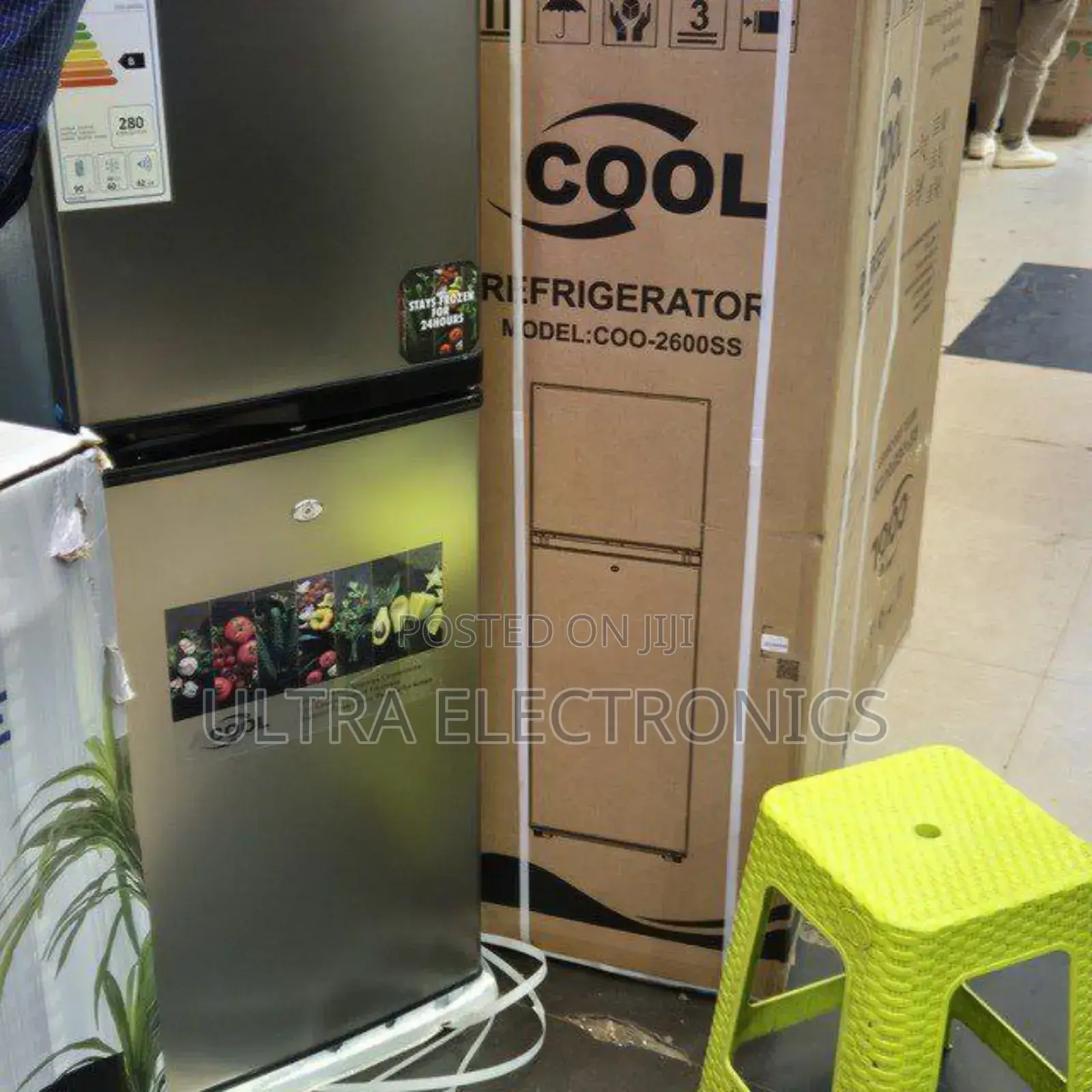 Cool Brand Refrigerator, Specifically the Model Coo-260l Seen Here