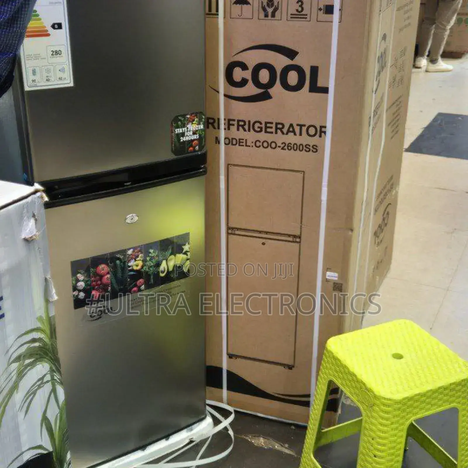 Cool Brand Refrigerator, Specifically the Model Coo-260l Seen Here