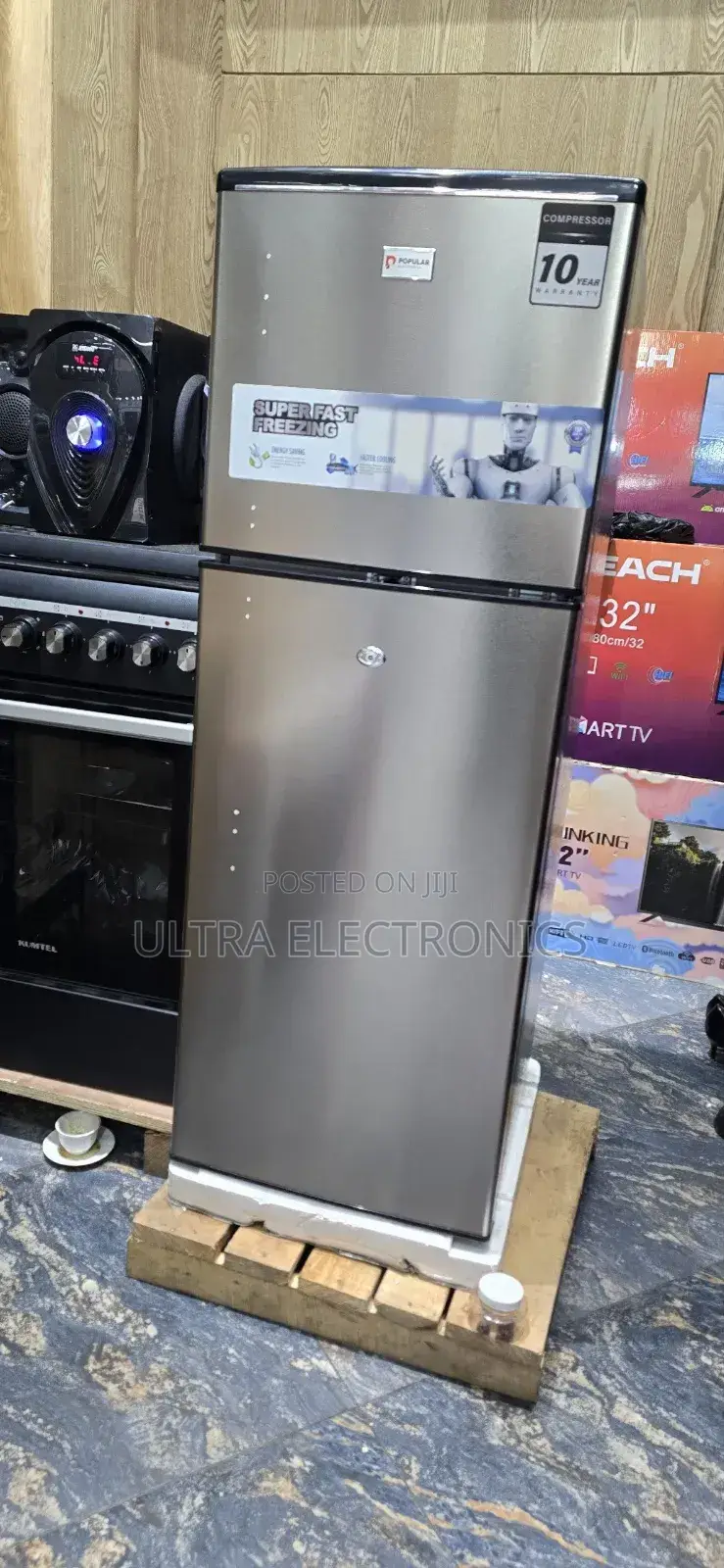 Popular Refrigerator, Specifically a Model Similar to the Pop-250l