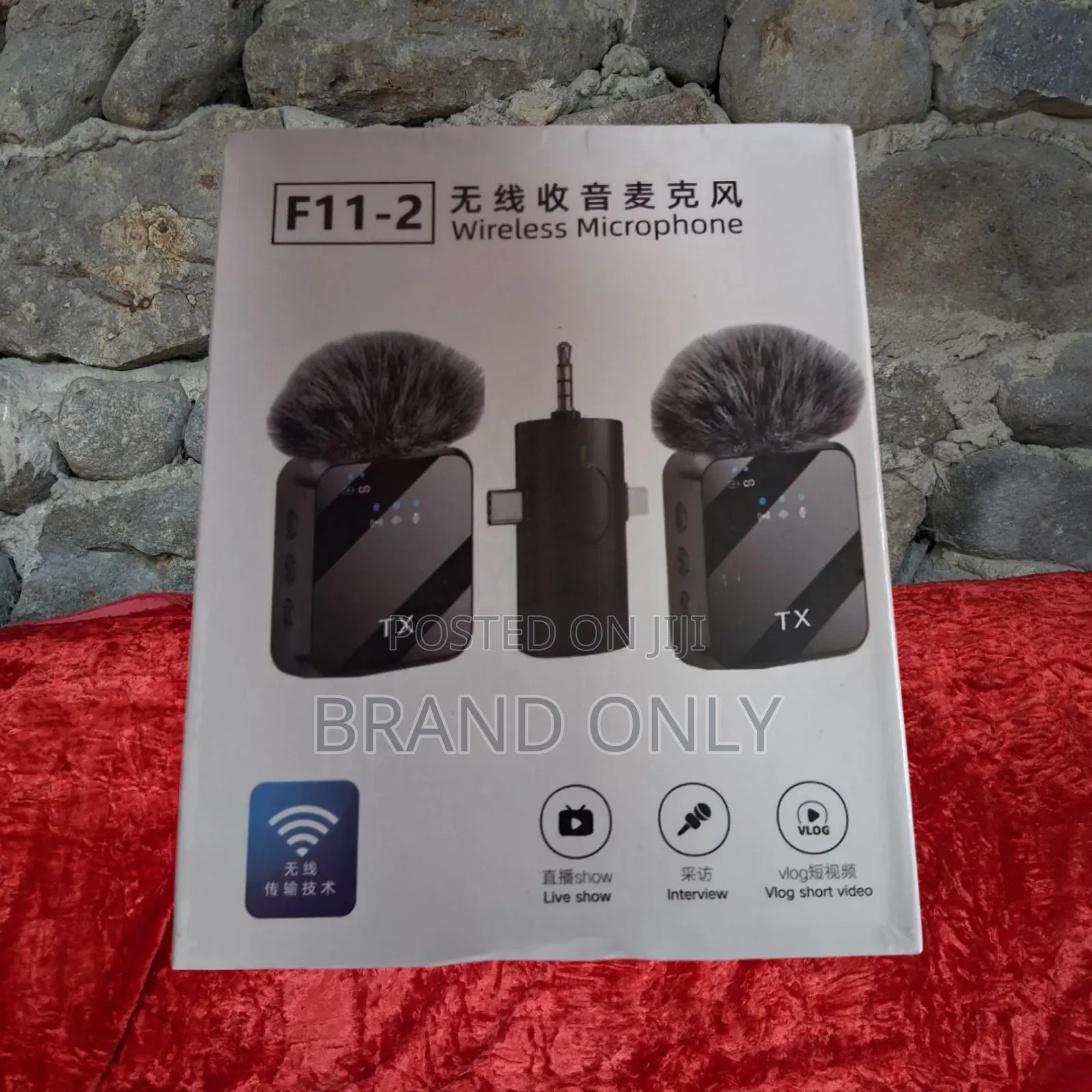 F11-2 Wireless Microphone for Vlogs Tiktok