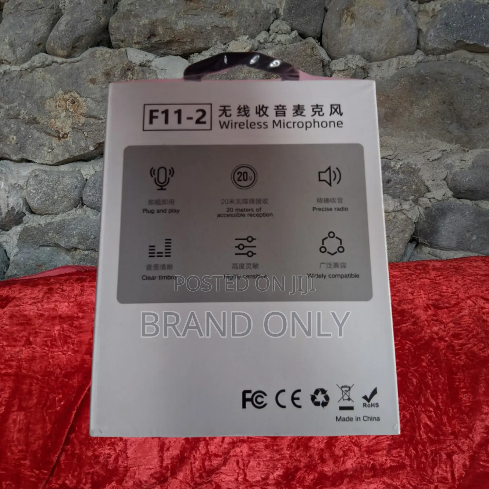 F11-2 Wireless Microphone for Vlogs Tiktok