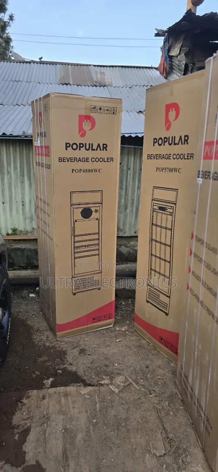 Popular Brand Beverage Cooler, Pop5700wc, Designed Commercial Display