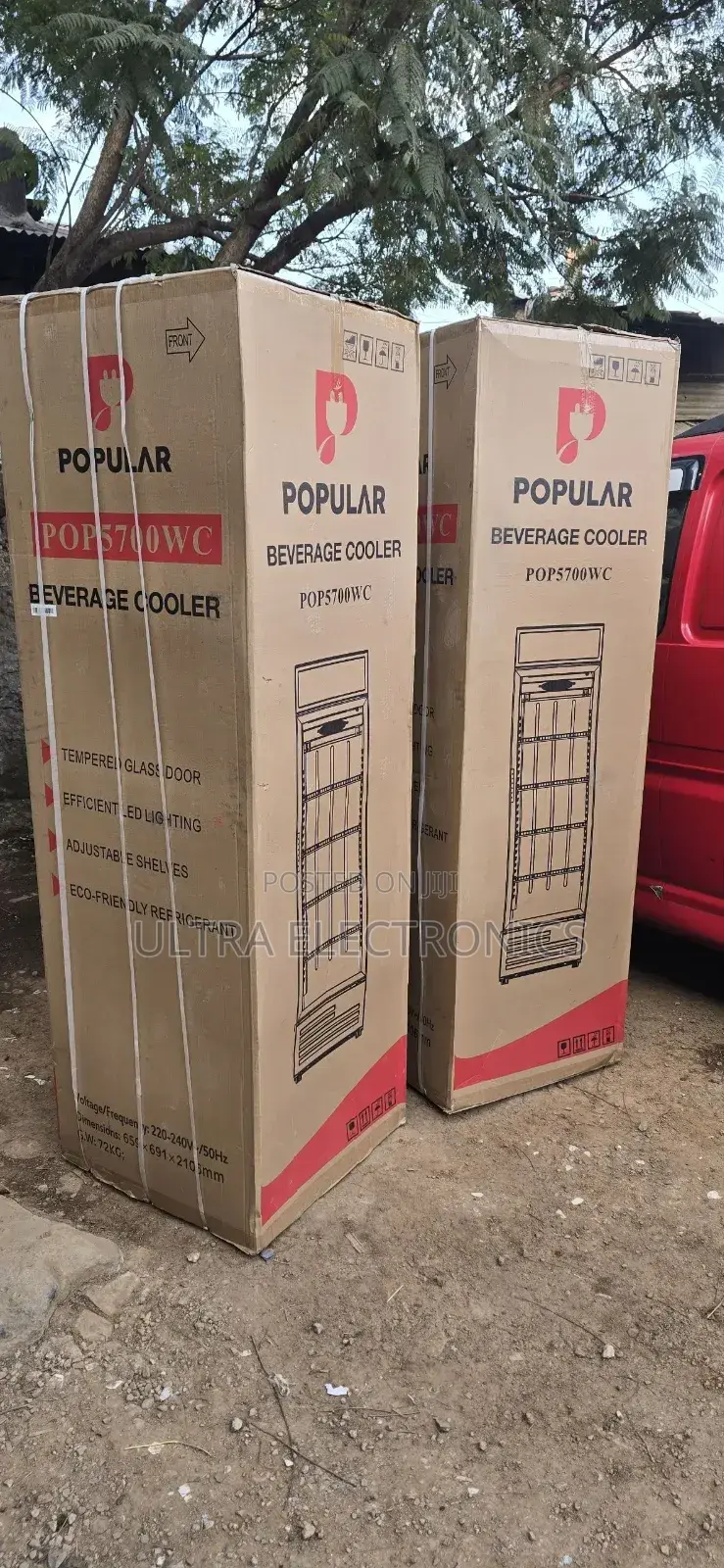 Popular Brand Beverage Cooler, Pop5700wc, Designed Commercial Display