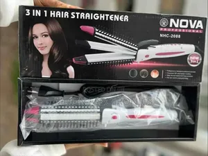 Nova Hair Straightener 3 in 1 Multi-Function