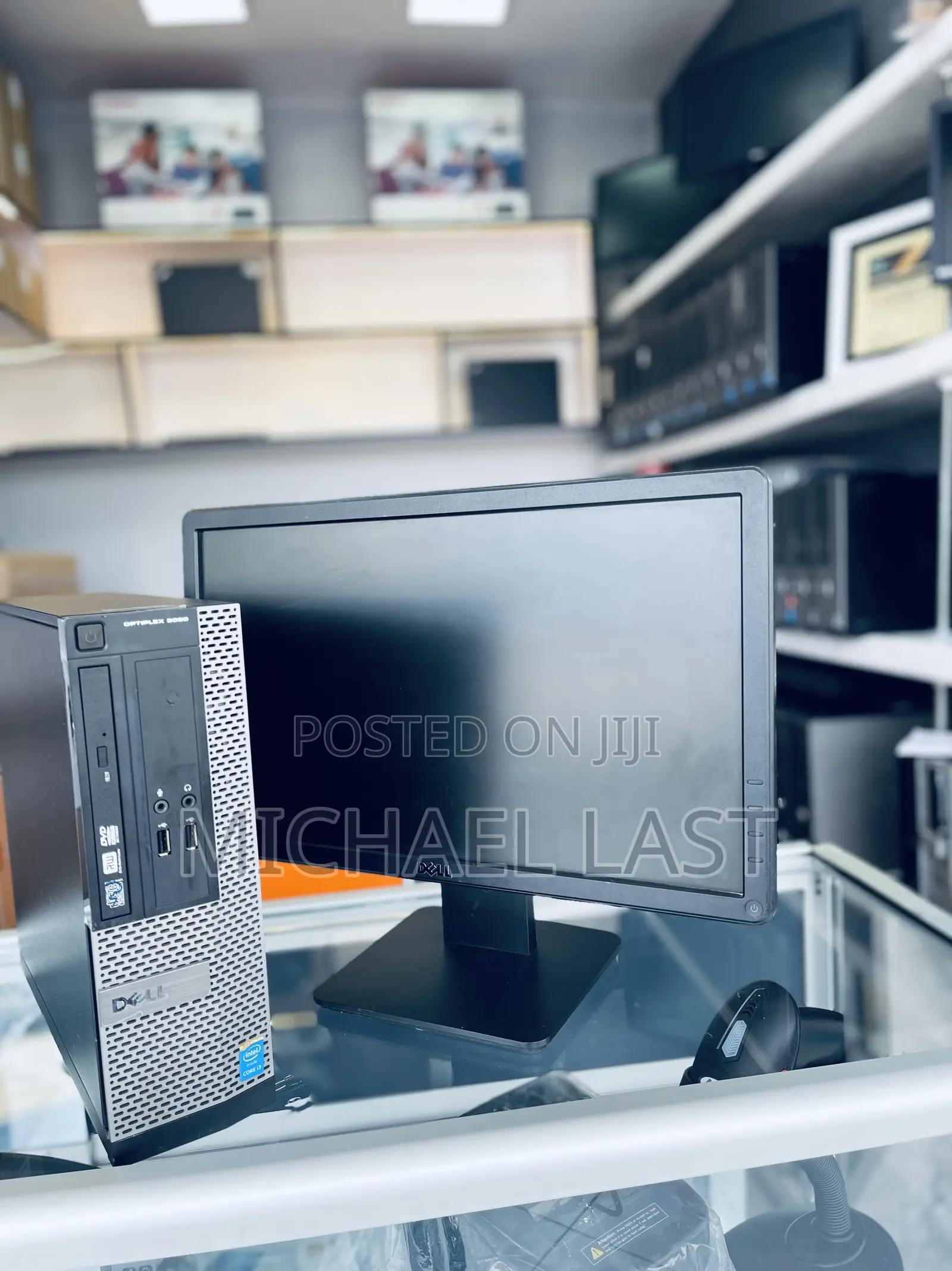 New Desktop Computer Dell OptiPlex 3020 4GB Intel Core i7 HDD 500GB