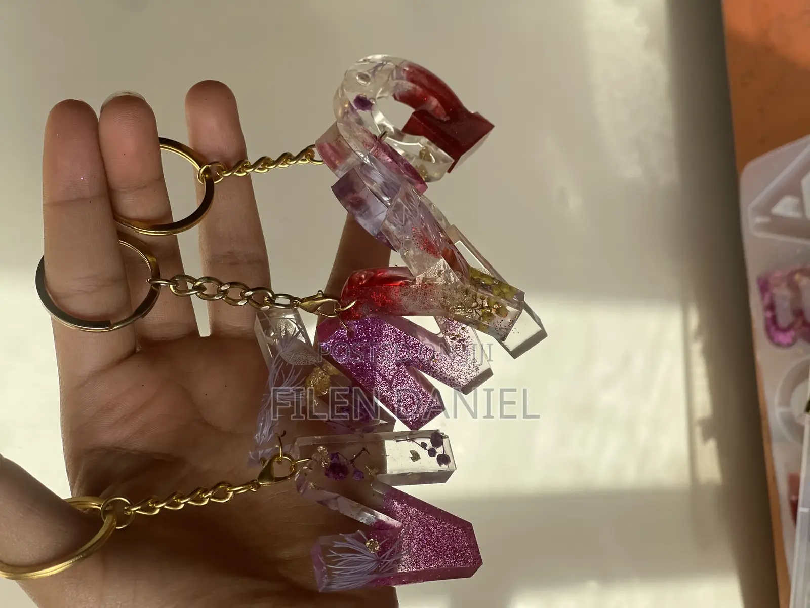 Epoxy Keychain