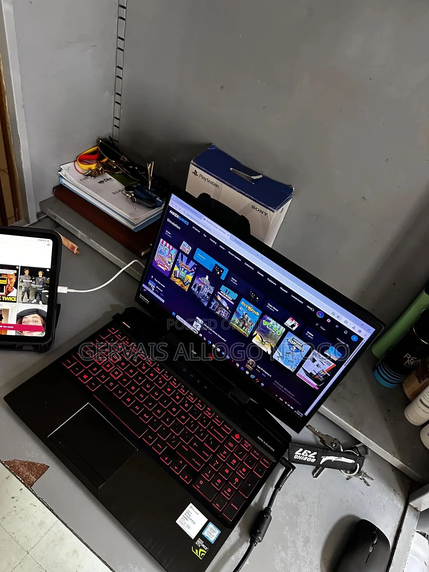 Laptop HP Omen 15 16GB Intel Core i7 SSD 512GB