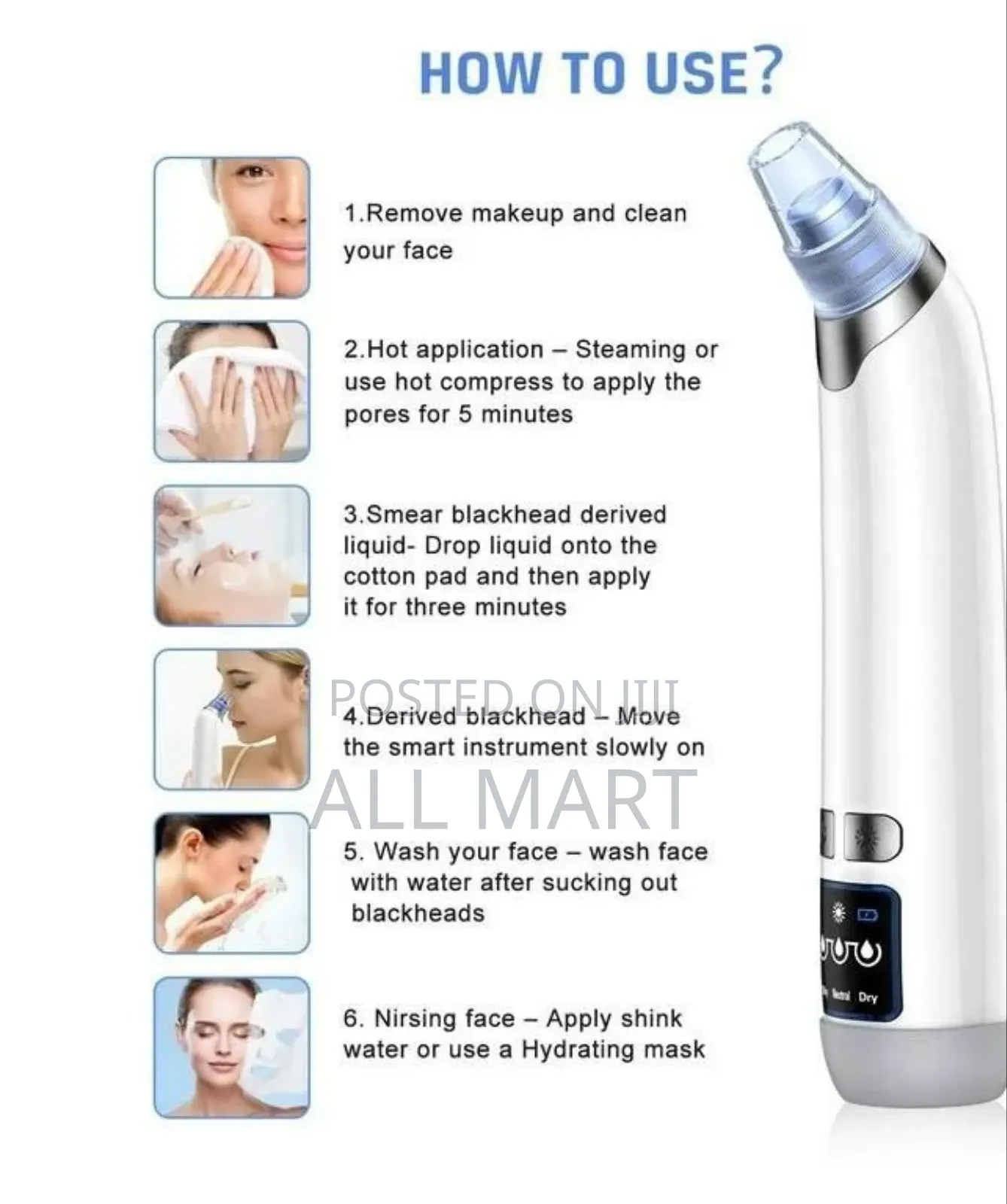 Vacuum Blackhade Remover