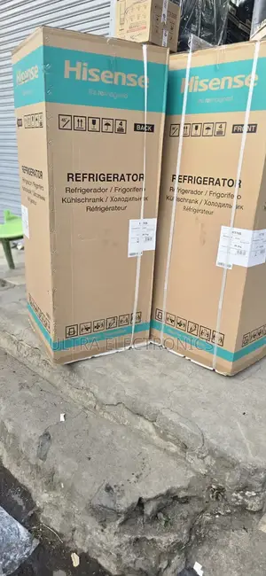 Hisense Refrigerators Packaged for Sale. Brand Including 170l